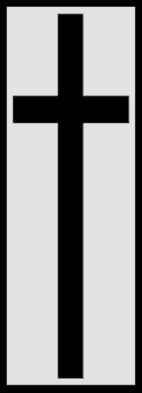 Dayton Cross Silver Black (Old Style)